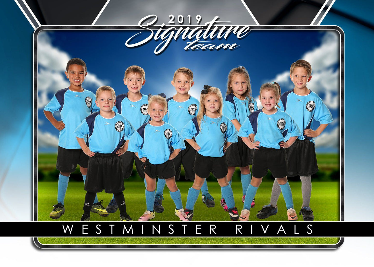 Signature Player - Soccer - V2 - T&I Drop-In Collection-Photoshop Template - Photo Solutions