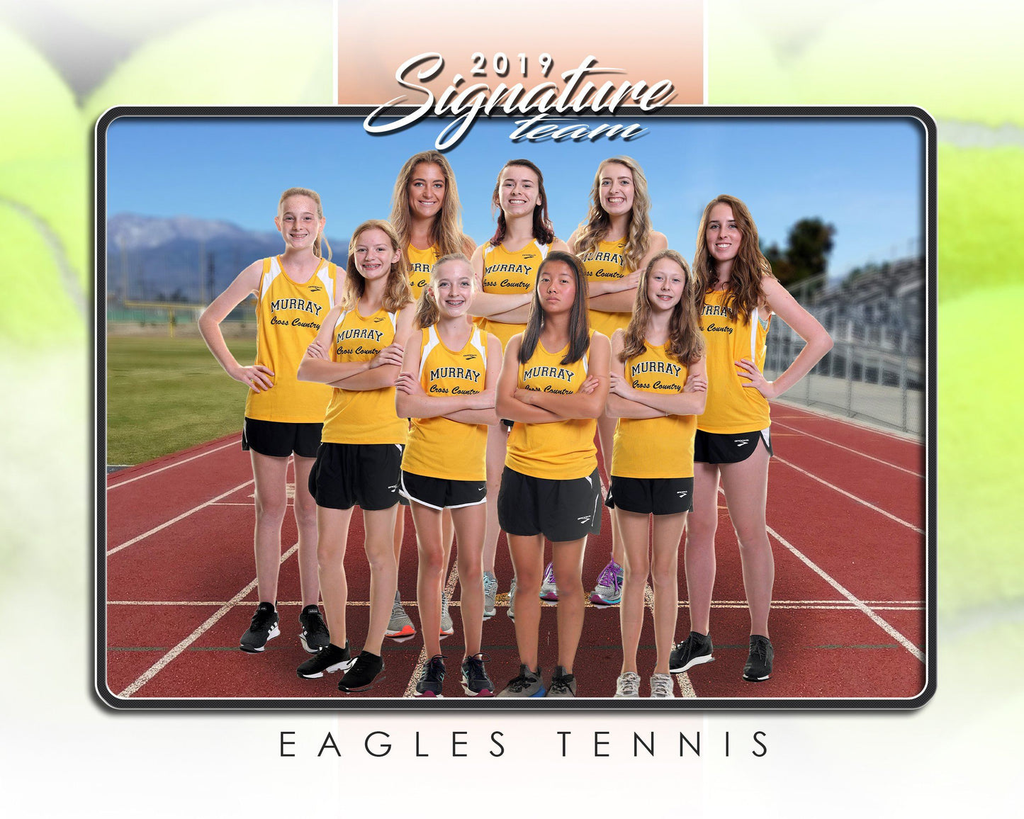 Signature Player - Tennis - V1 - T&I Drop-In Collection-Photoshop Template - Photo Solutions