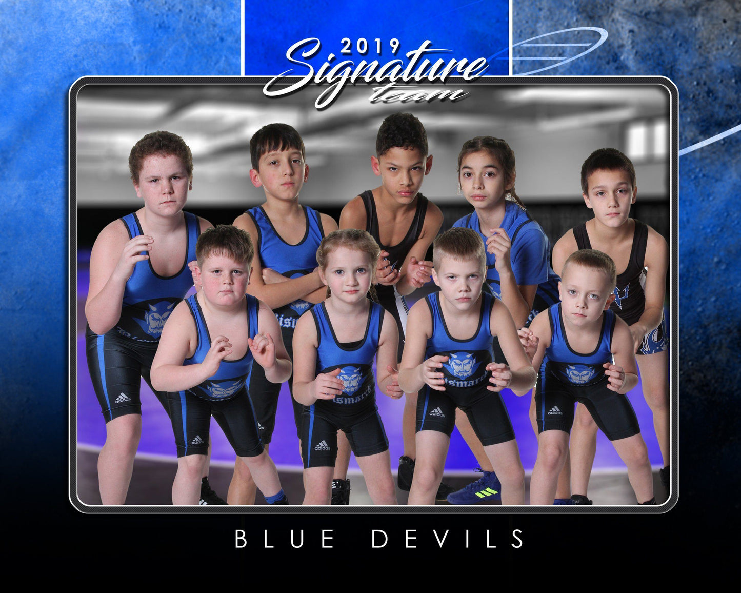 Signature Player - Wrestling - V1 - T&I Drop-In Collection-Photoshop Template - Photo Solutions
