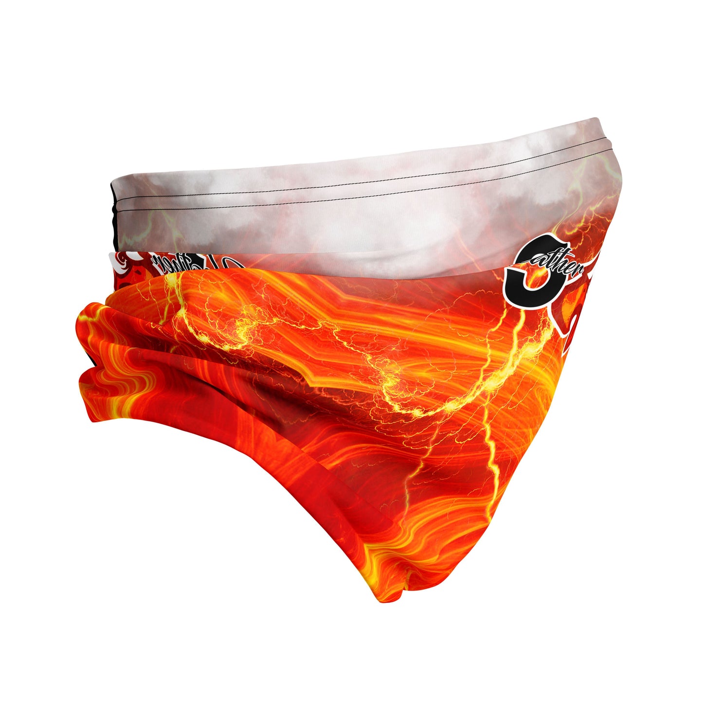 Electric Fire - Neck Gaiter Template - Ramco & DDlab Compatible-Photoshop Template - PSMGraphix