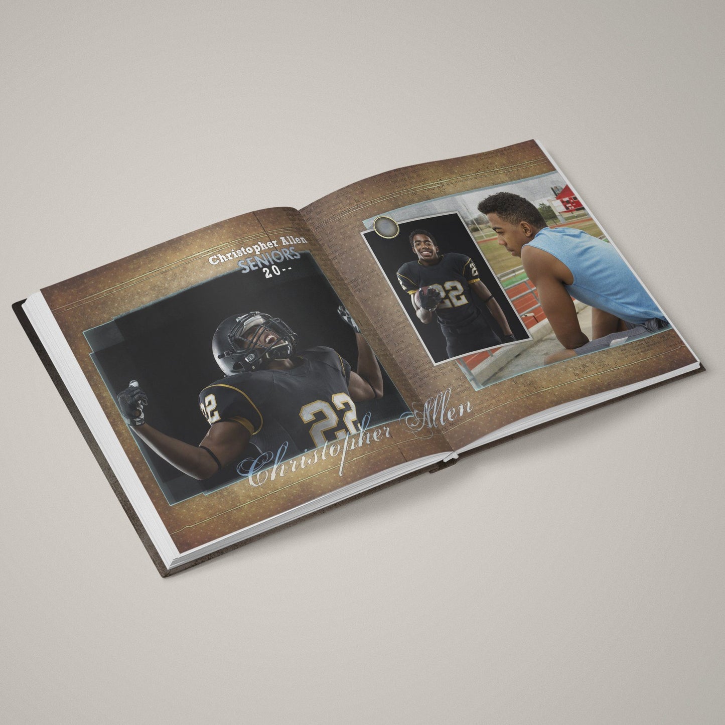 Rockstar - Elegant Grunge - V.1 - 12x24 - Album Spreads-Photoshop Template - Graphic Authority