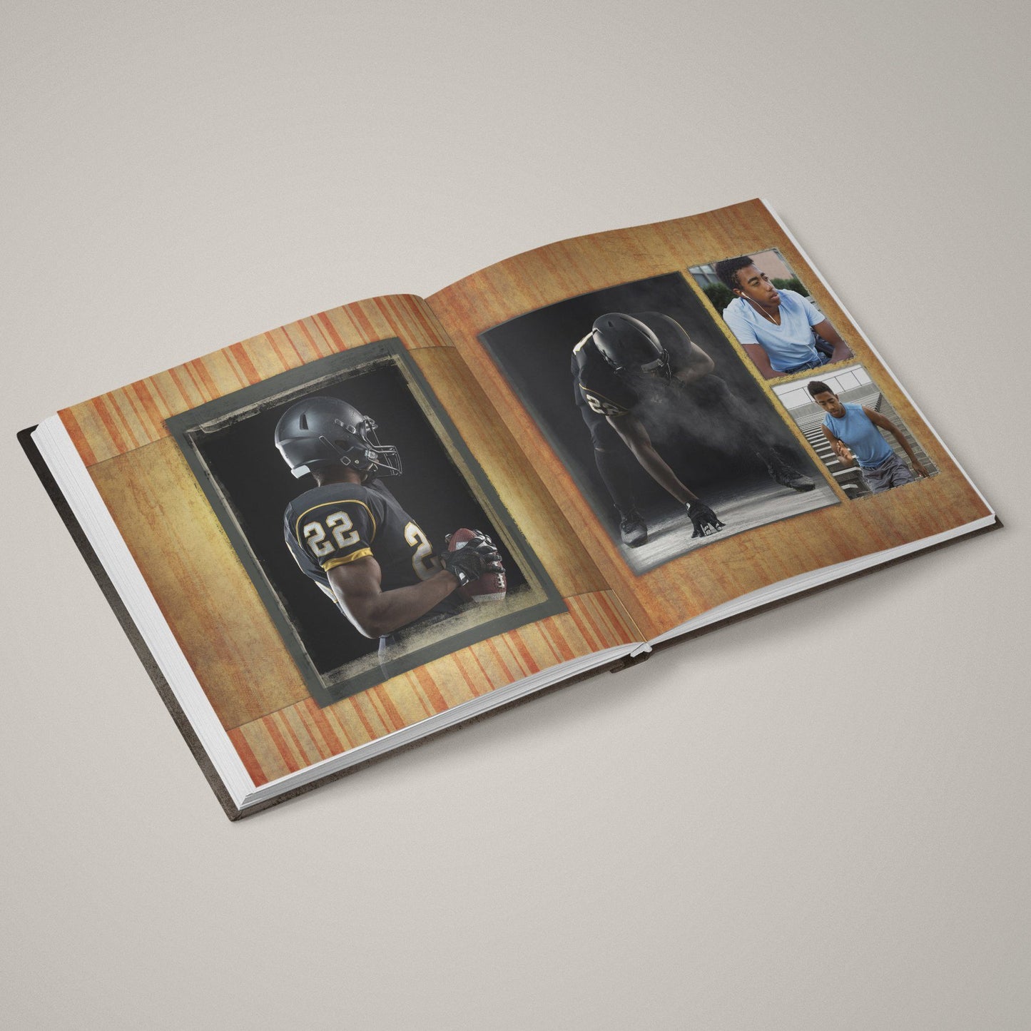 Rockstar - Elegant Grunge - V.1 - 12x24 - Album Spreads-Photoshop Template - Graphic Authority