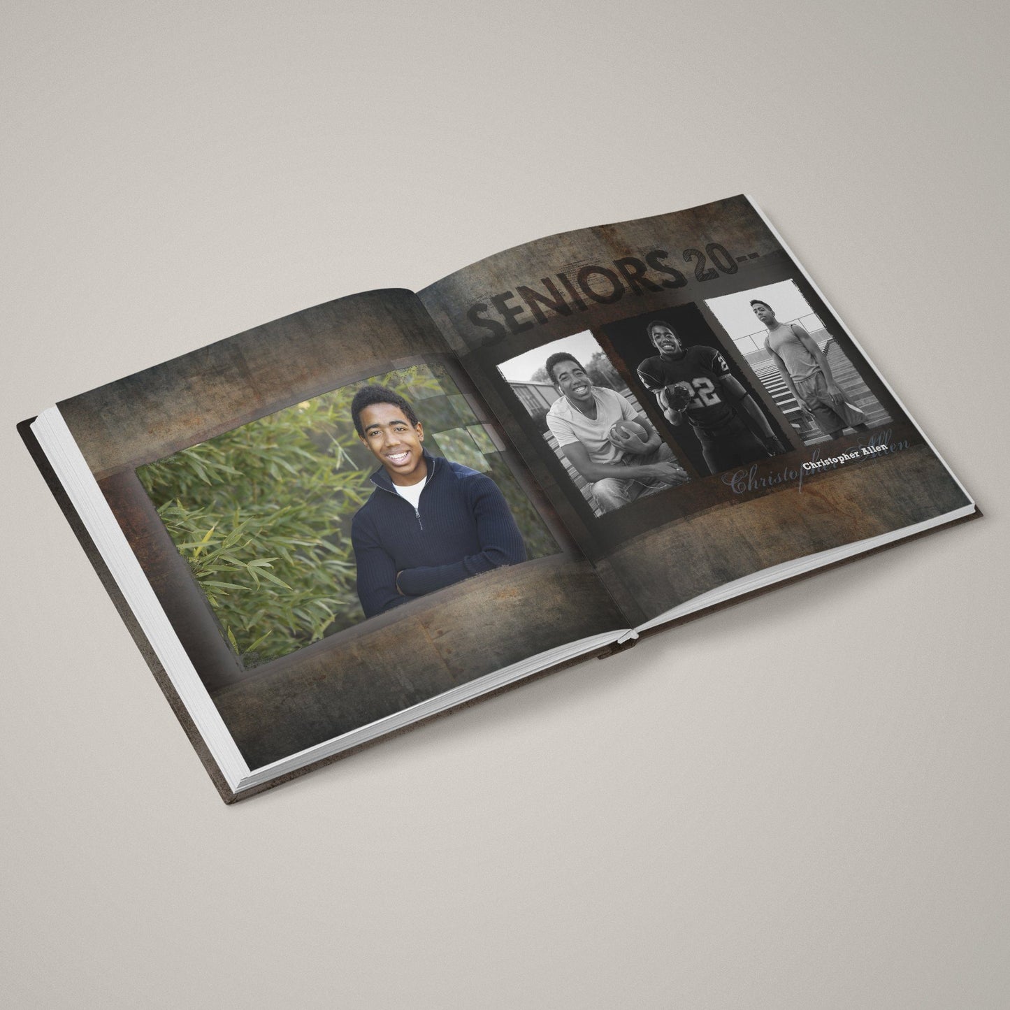 Rockstar - Elegant Grunge - V.1 - 12x24 - Album Spreads-Photoshop Template - Graphic Authority