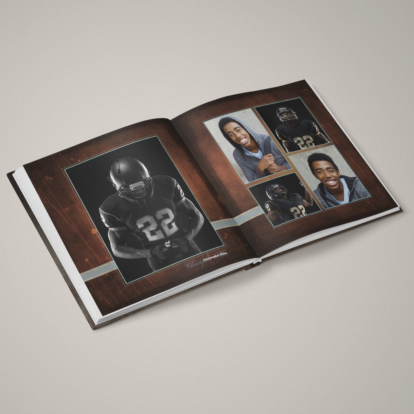 Rockstar - Elegant Grunge - V.1 - 12x24 - Album Spreads-Photoshop Template - Graphic Authority