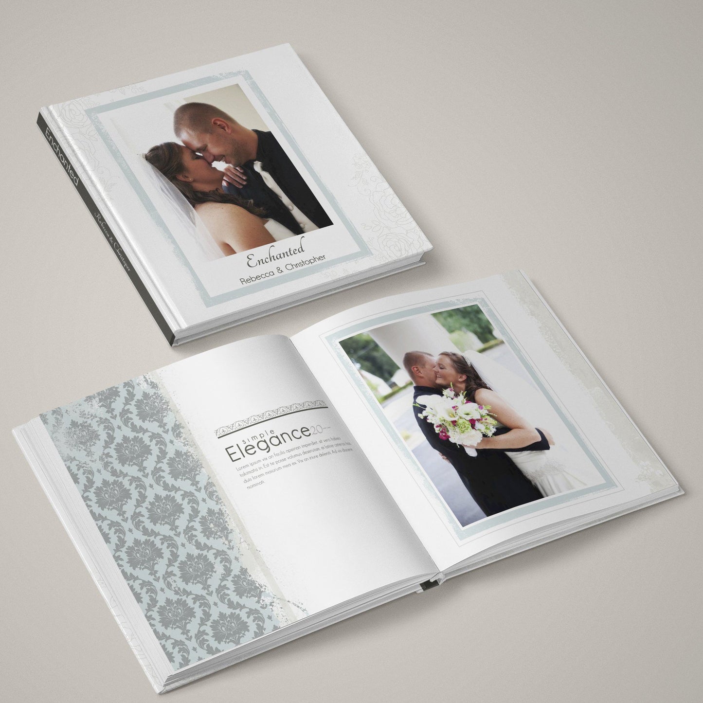 Enchanted - 12x24 - Album Spreads-Photoshop Template - Graphic Authority