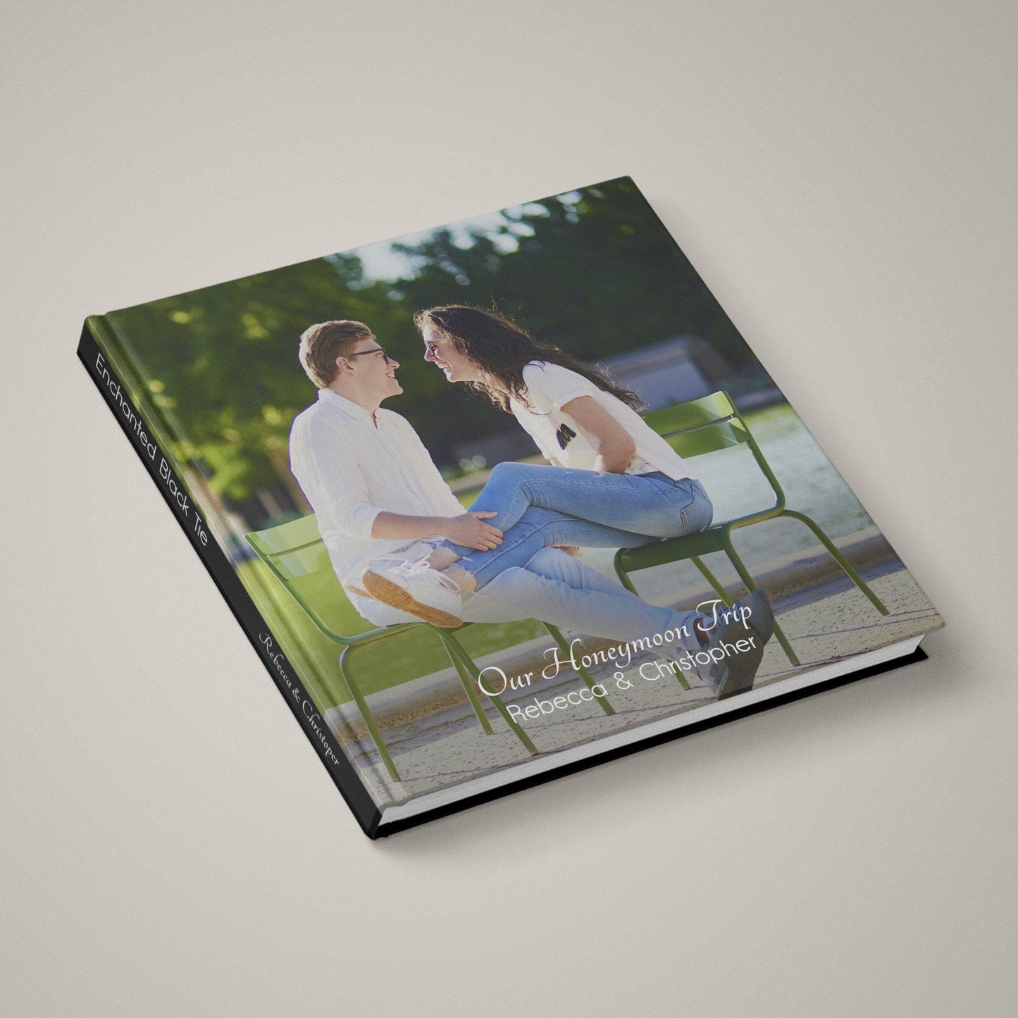 Enchanted - Black Tie - 12x24 - Album Spreads-Photoshop Template - Graphic Authority