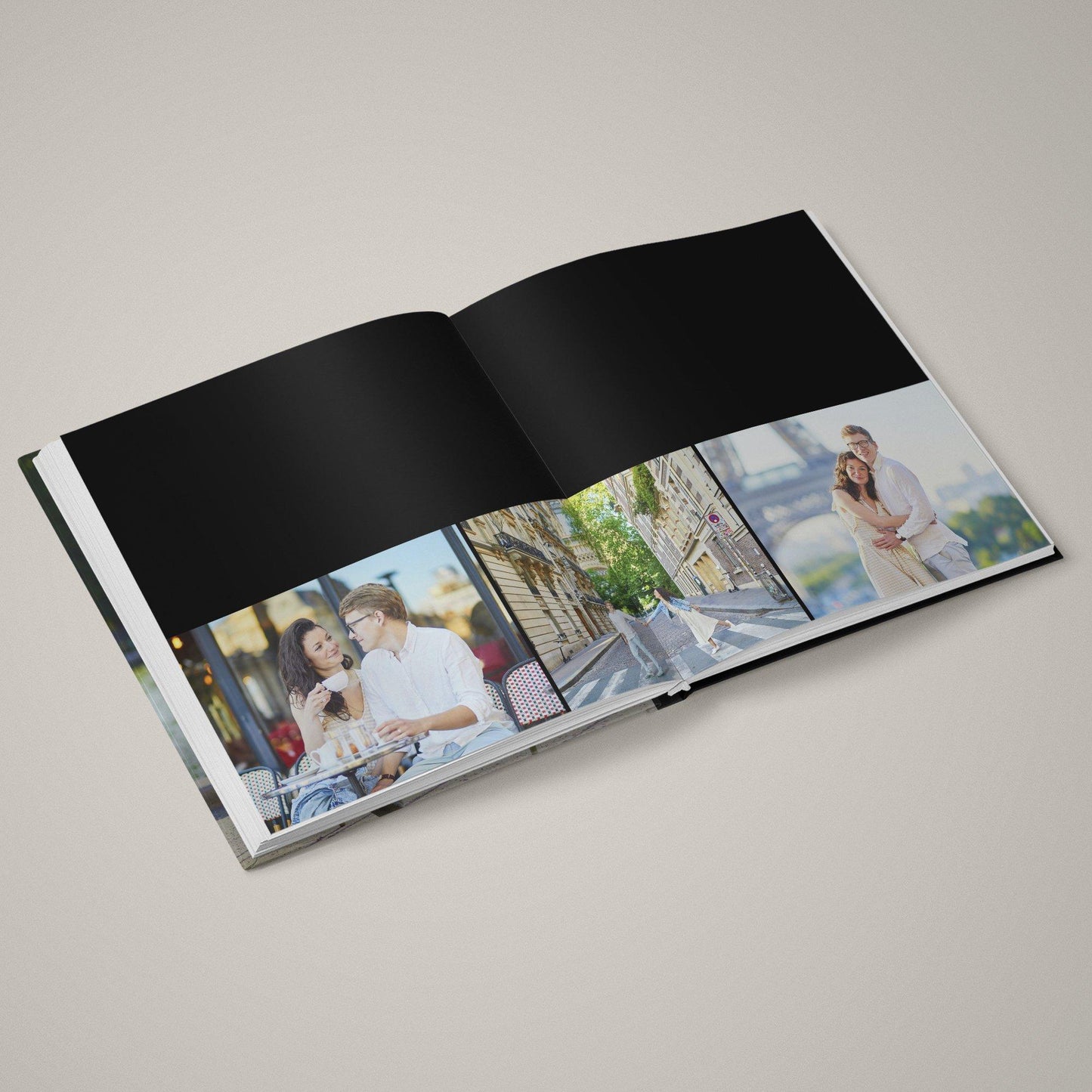 Enchanted - Black Tie - 12x24 - Album Spreads-Photoshop Template - Graphic Authority
