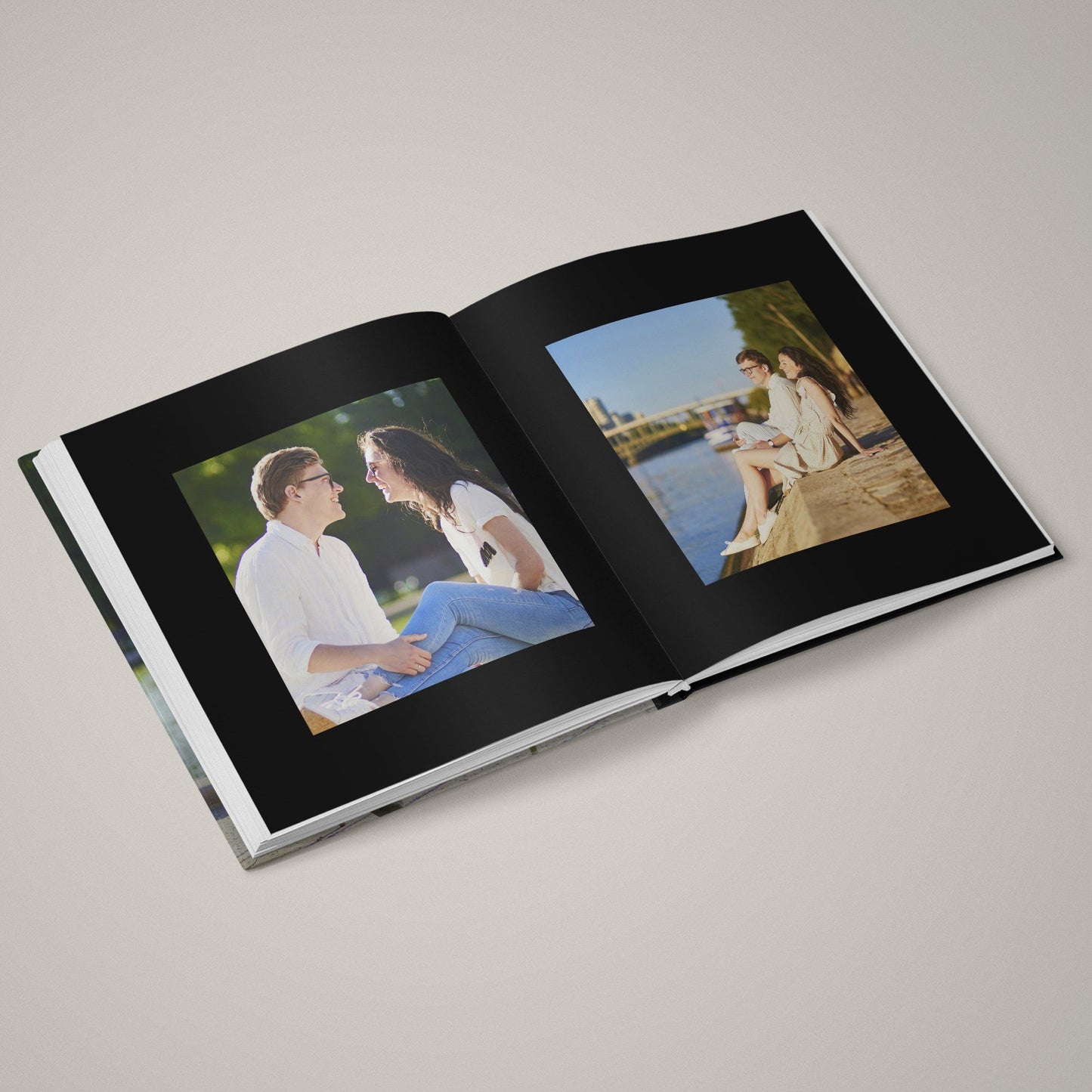 Enchanted - Black Tie - 12x24 - Album Spreads-Photoshop Template - Graphic Authority