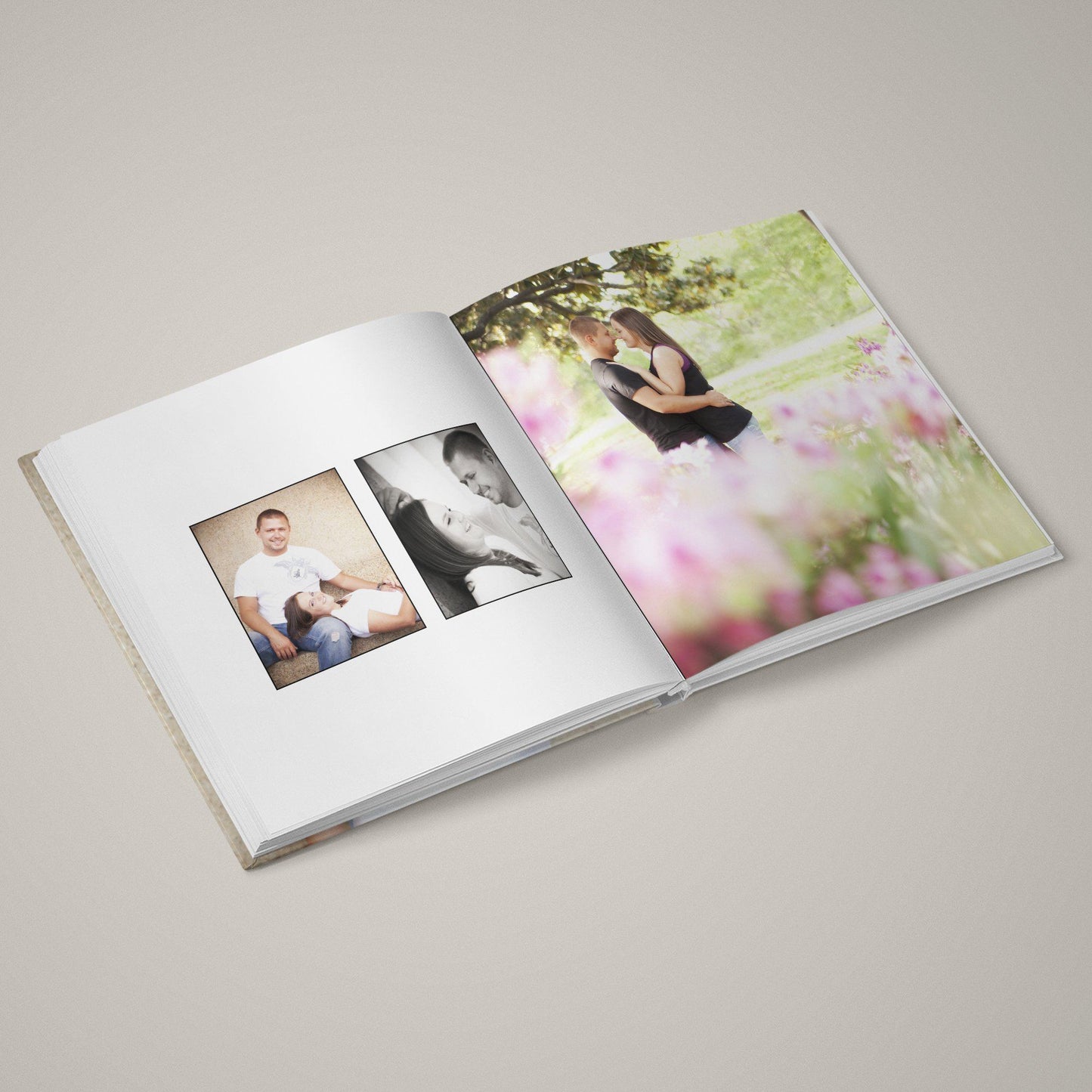 Enchanted - Clean White - 12x24 - Album Spreads-Photoshop Template - Graphic Authority