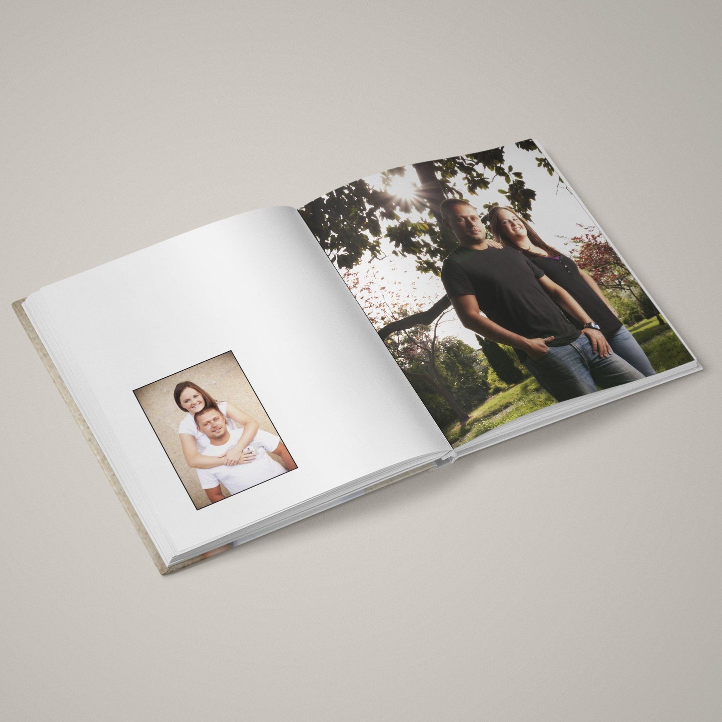 Enchanted - Clean White - 12x24 - Album Spreads-Photoshop Template - Graphic Authority