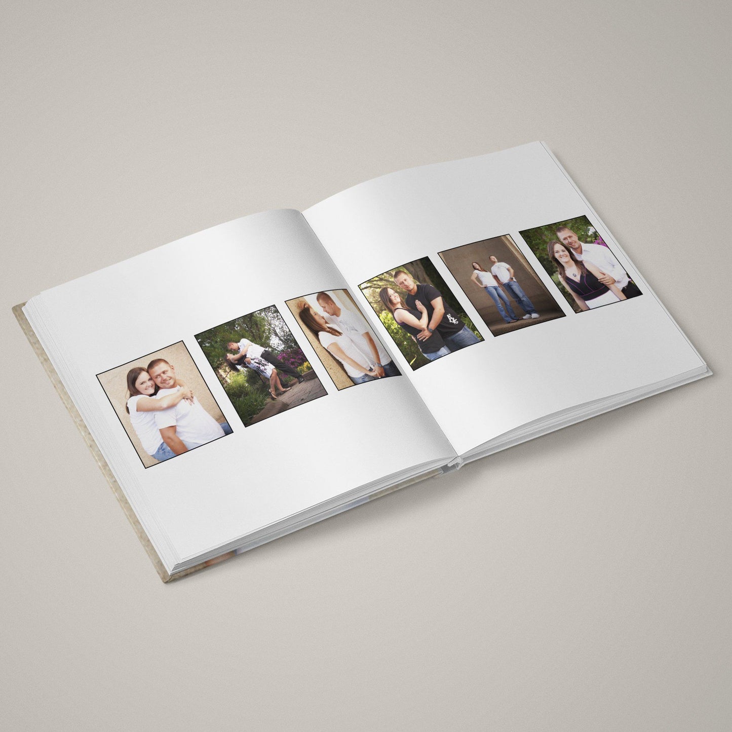 Enchanted - Clean White - 12x24 - Album Spreads-Photoshop Template - Graphic Authority