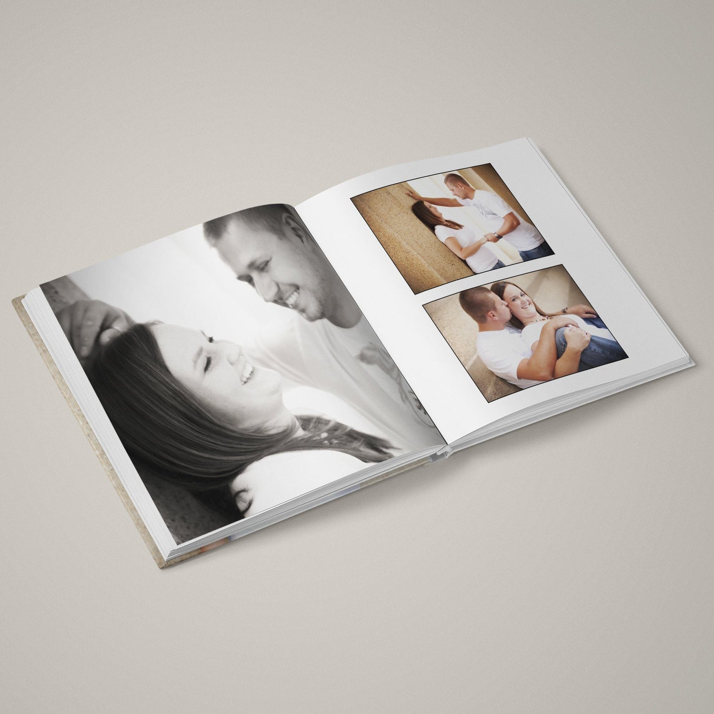 Enchanted - Clean White - 12x24 - Album Spreads-Photoshop Template - Graphic Authority