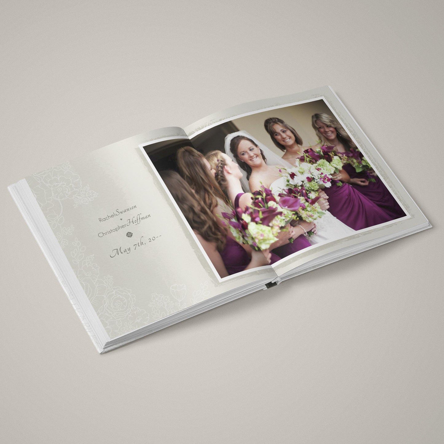 Enchanted - 12x24 - Album Spreads-Photoshop Template - Graphic Authority