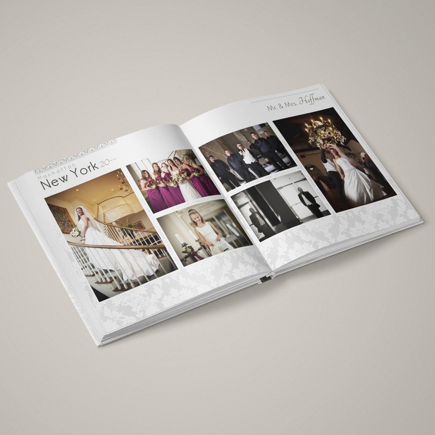 Enchanted - 12x24 - Album Spreads-Photoshop Template - Graphic Authority