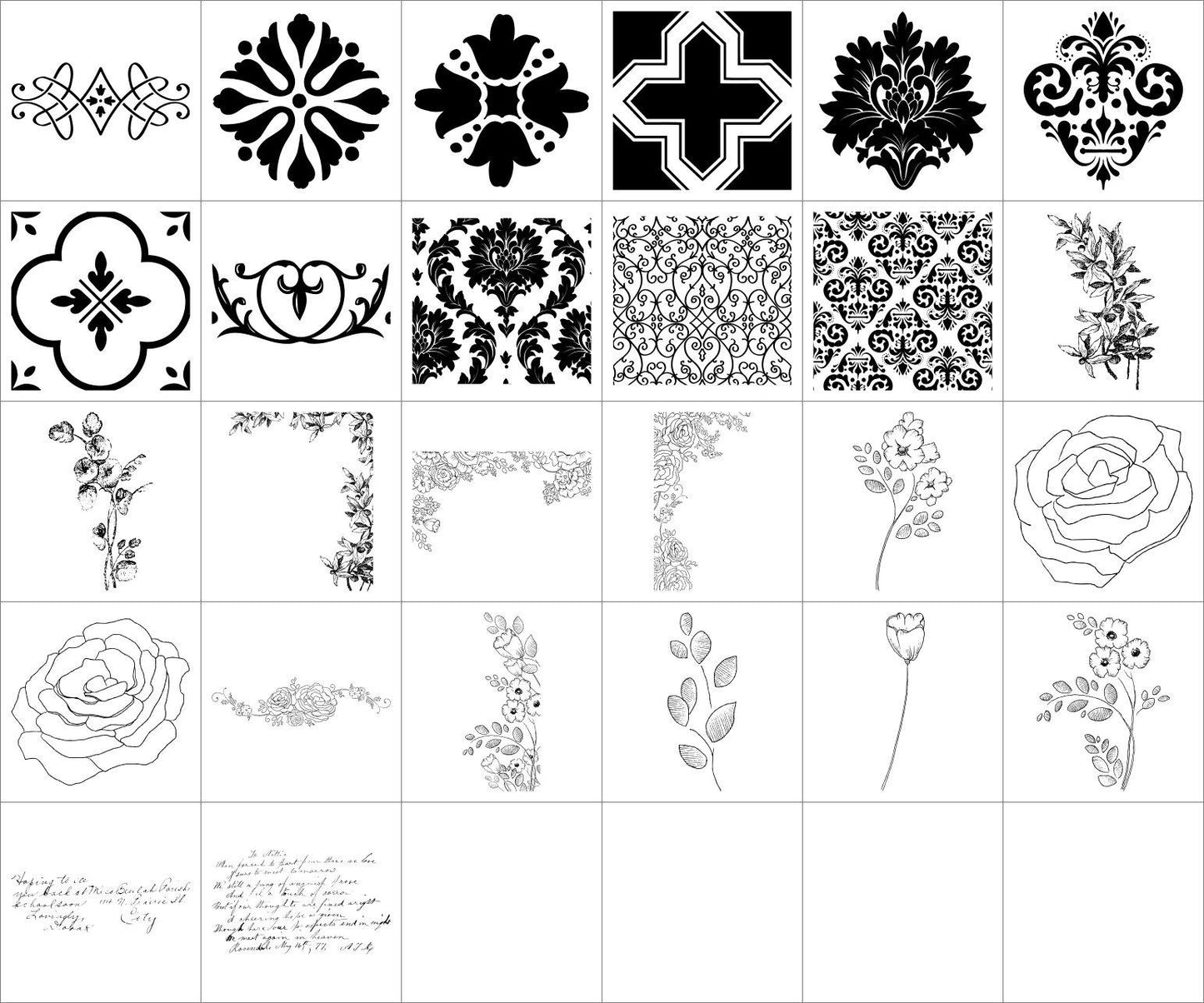 Enchanted - Vector .CHS Photoshop Shapes-Photoshop Template - Graphic Authority