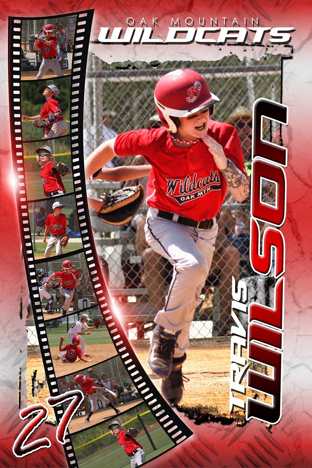 Metal - V1-2 - Film Strip Photoshop Poster Template-Photoshop Template - Photo Solutions