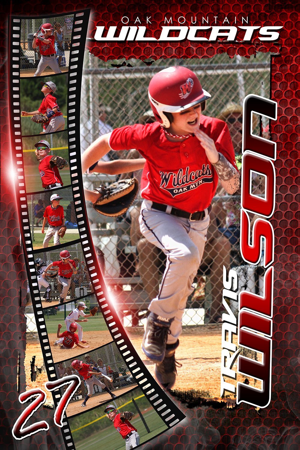 Smoke Screen - V1-2 - Film Strip Photoshop Poster Template-Photoshop Template - Photo Solutions