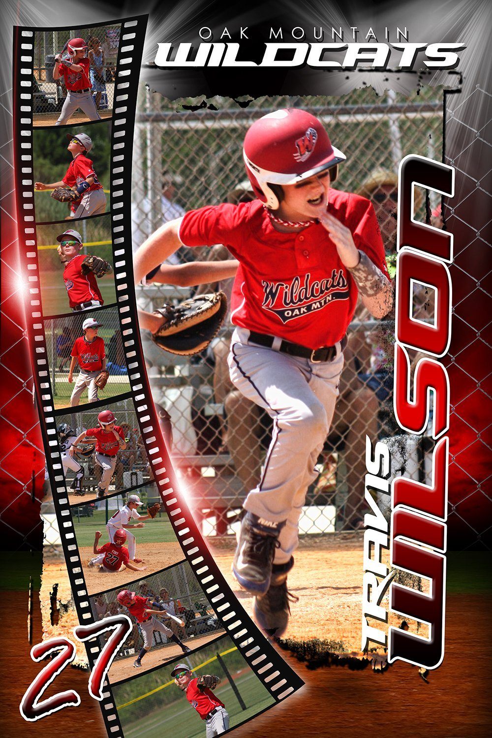 Diamond - V2-2 - Film Strip Photoshop Poster Template-Photoshop Template - Photo Solutions
