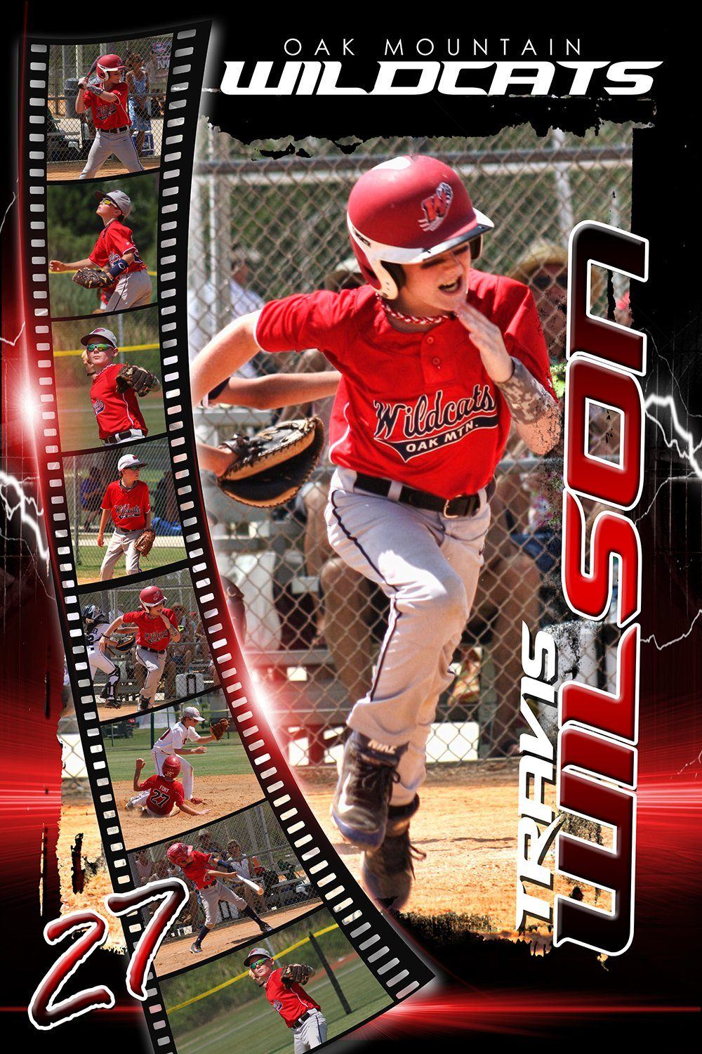 Hazardous - V2-2 - Film Strip Photoshop Poster Template-Photoshop Template - Photo Solutions