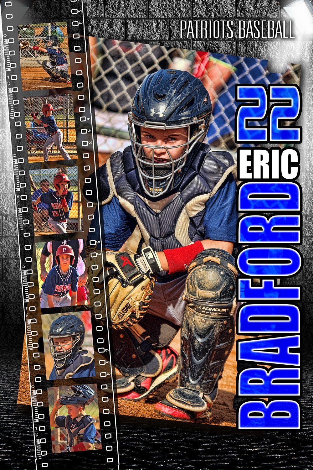 Dungeon - V2 - Film Strip Photoshop Poster Template-Photoshop Template - Photo Solutions