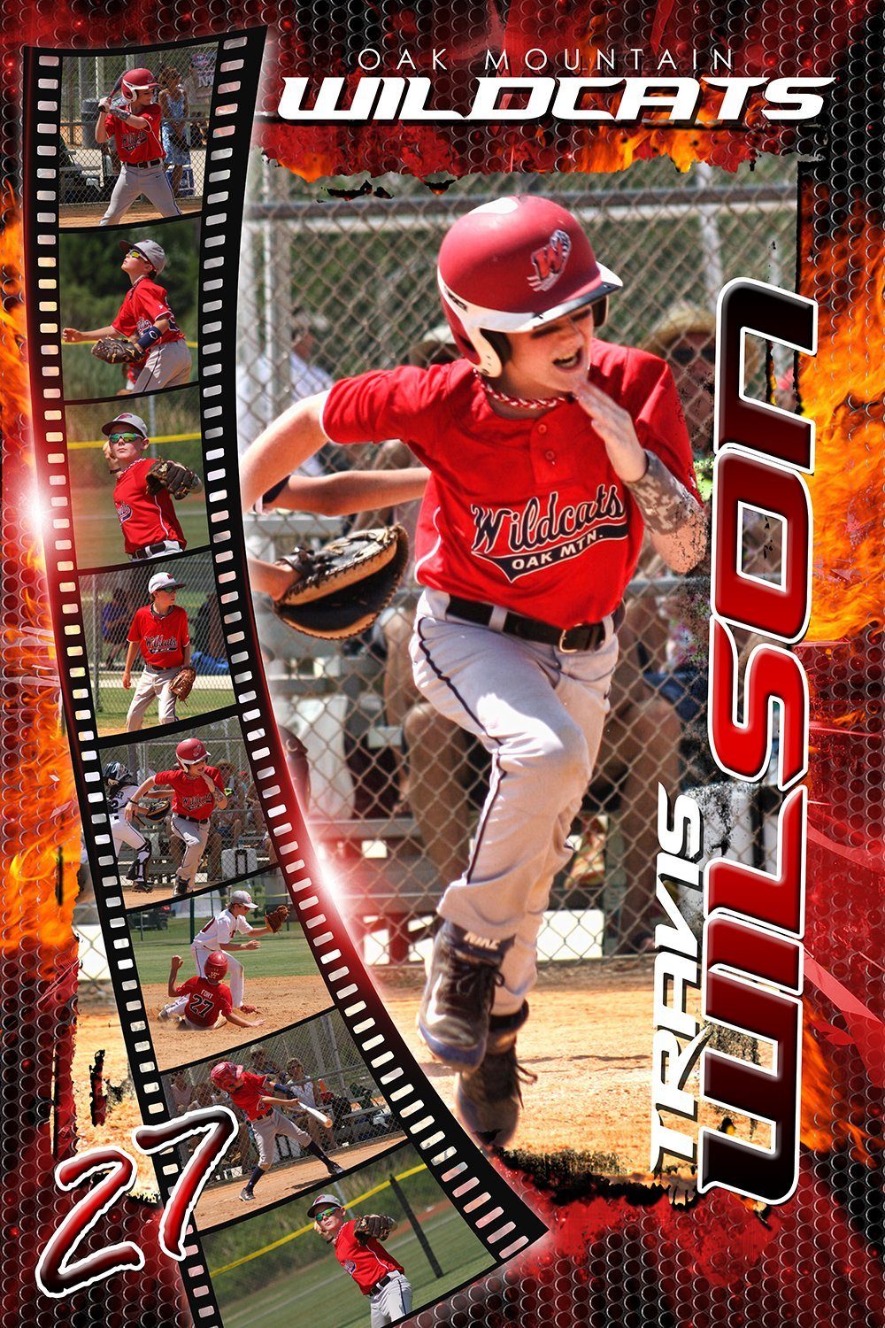 Mesh - V3-2 - Film Strip Photoshop Poster Template-Photoshop Template - Photo Solutions