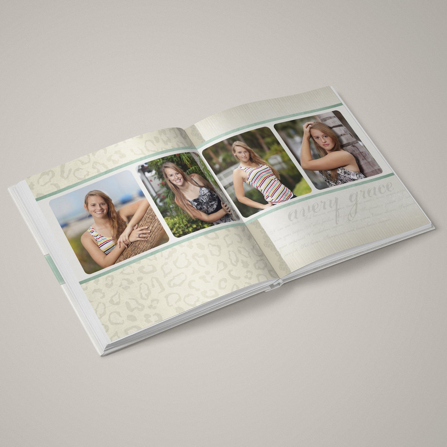 Rockstar - Faded Print - 12x24 - Album Spreads-Photoshop Template - Graphic Authority