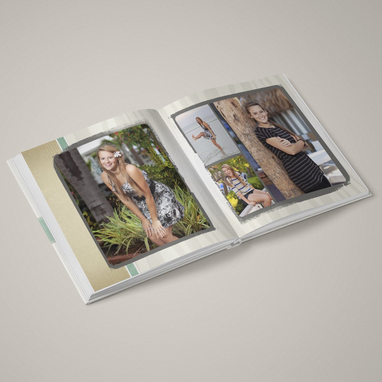 Rockstar - Faded Print - 12x24 - Album Spreads-Photoshop Template - Graphic Authority
