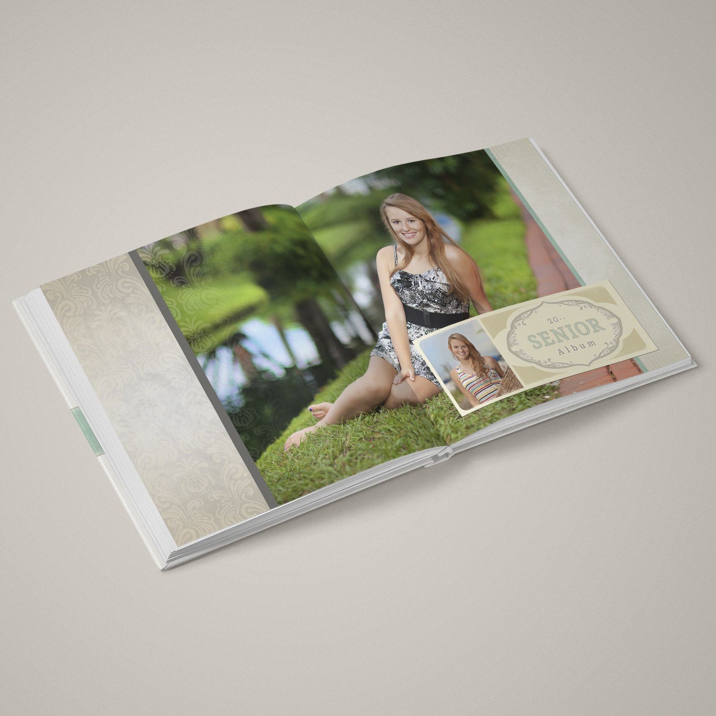 Rockstar - Faded Print - 12x24 - Album Spreads-Photoshop Template - Graphic Authority