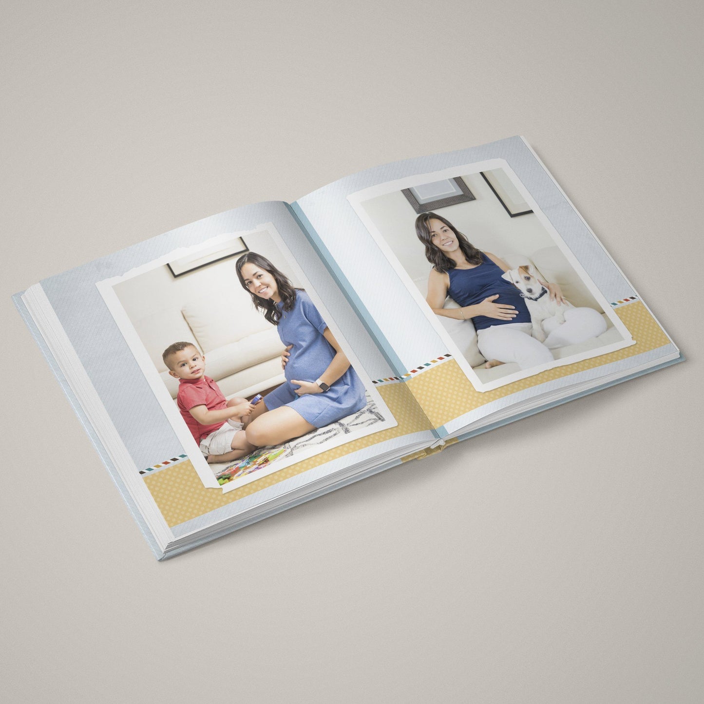Family Life - Children - 12x24 - Album Spreads-Photoshop Template - Graphic Authority