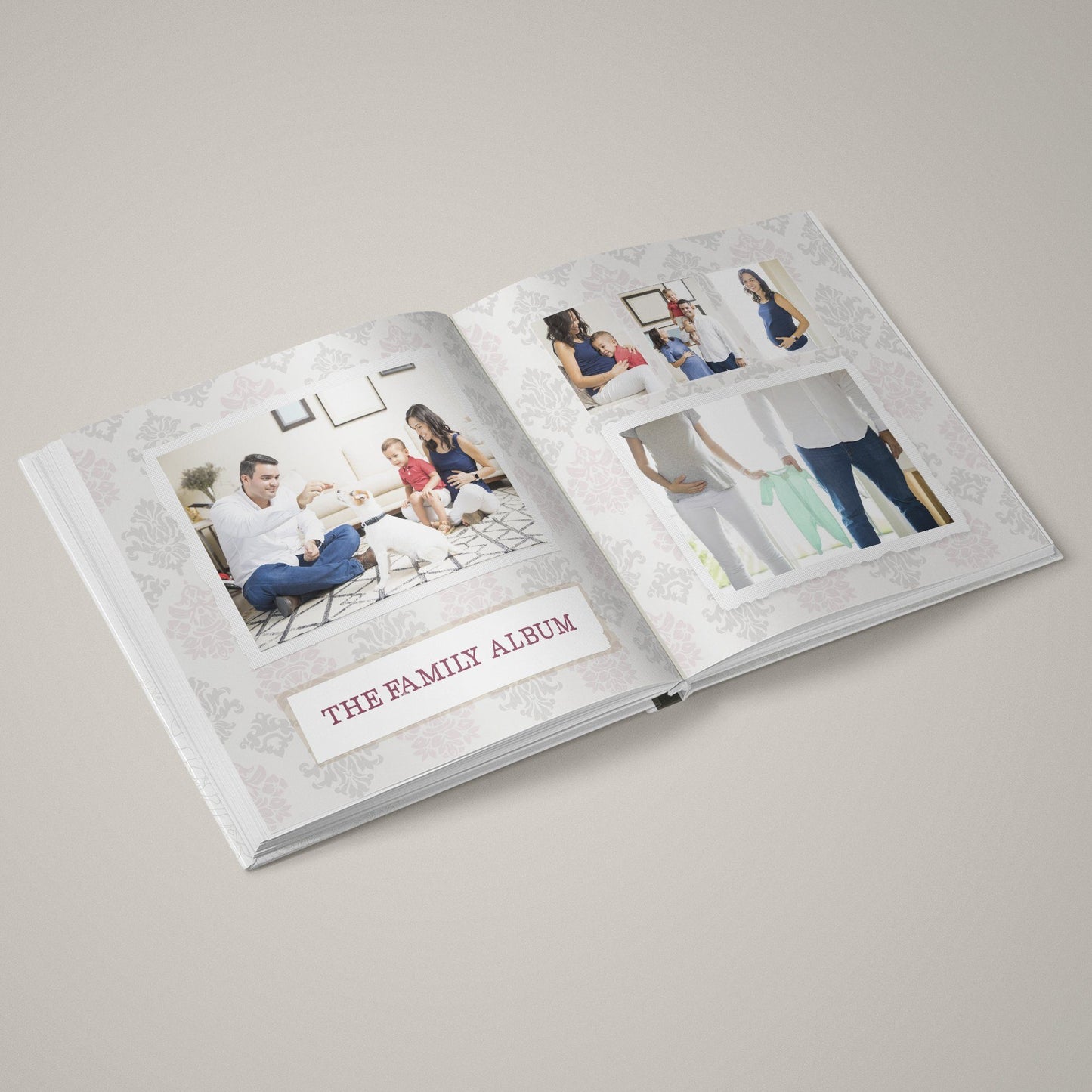 Family Life - Family - 12x24 - Album Spreads-Photoshop Template - Graphic Authority