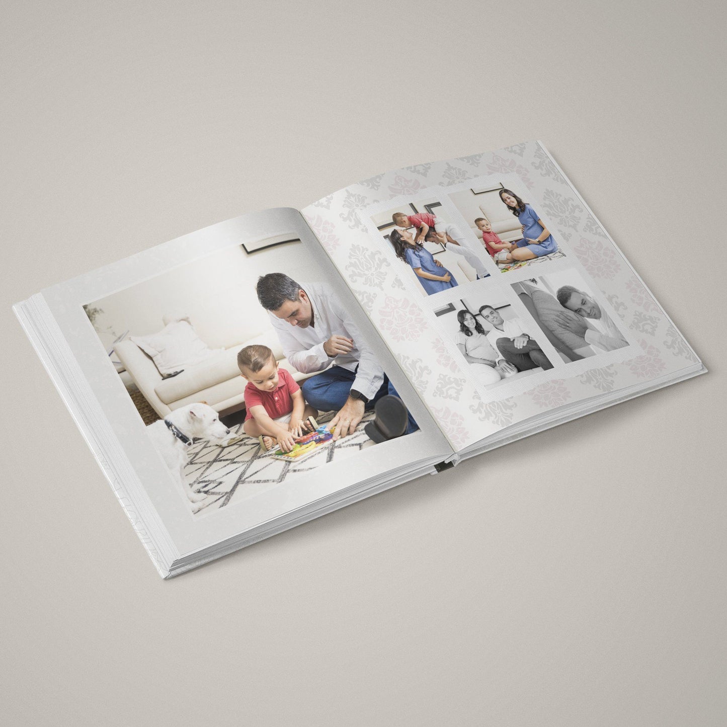 Family Life - Family - 12x24 - Album Spreads-Photoshop Template - Graphic Authority