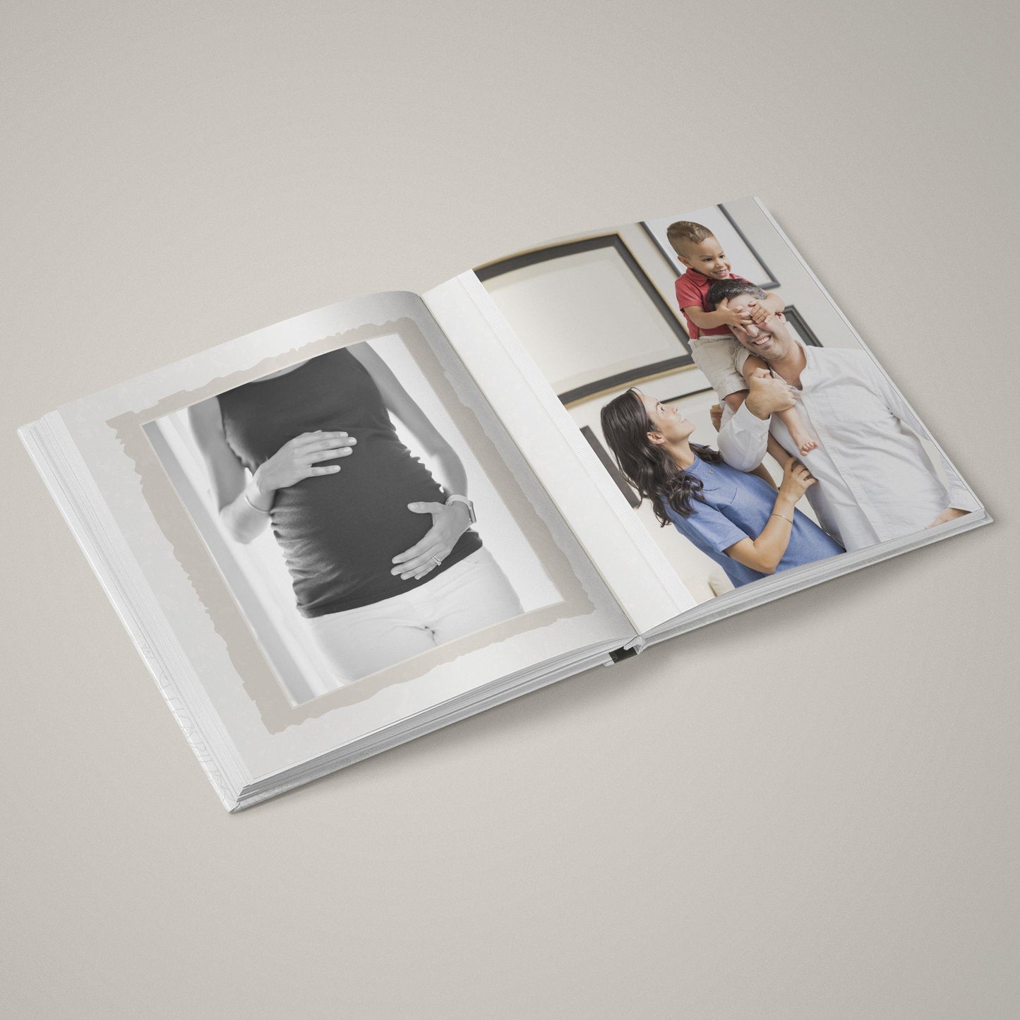 Family Life - Family - 12x24 - Album Spreads-Photoshop Template - Graphic Authority