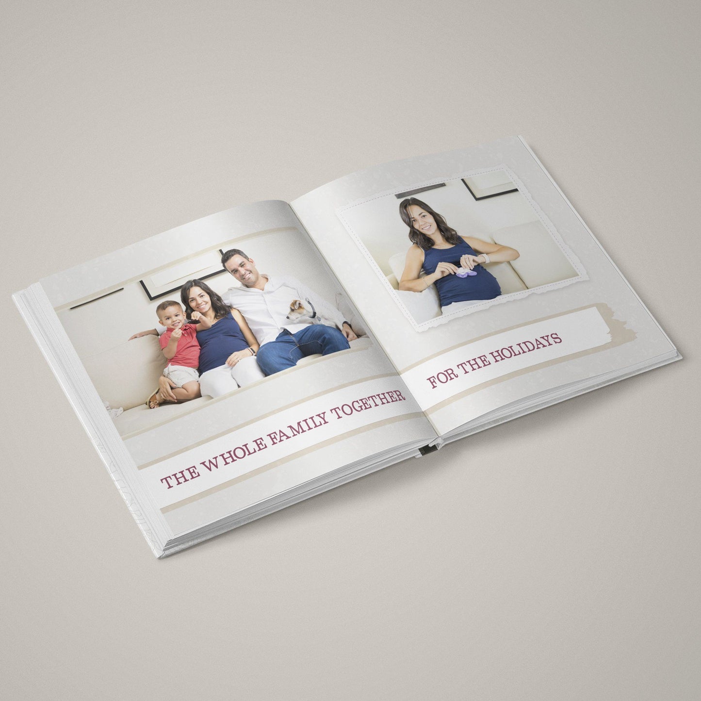 Family Life - Family - 12x24 - Album Spreads-Photoshop Template - Graphic Authority