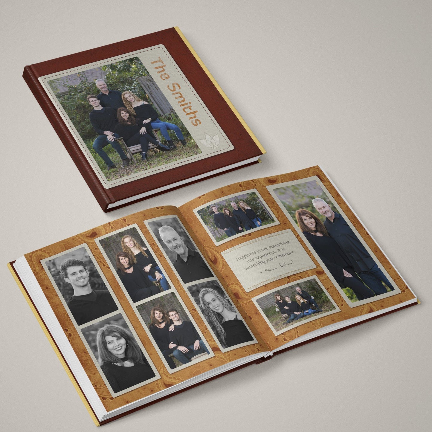 Culture Chic - Far East Exchange - 12x24 - Album Spreads-Photoshop Template - Graphic Authority