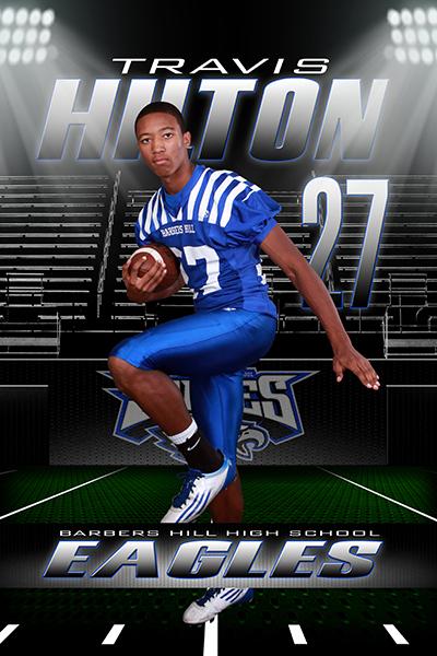 Friday Lights v.2 - Player Banner & Poster Template-Photoshop Template - Photo Solutions