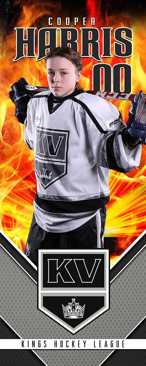 Blast - Player Wall/Locker Banner & Poster Template v.2-Photoshop Template - Photo Solutions