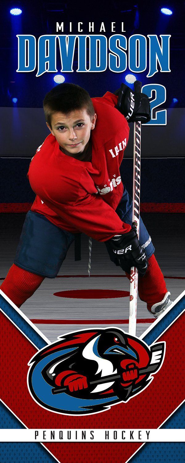 FaceOff - Player Wall/Locker Banner & Poster Template v.2-Photoshop Template - Photo Solutions