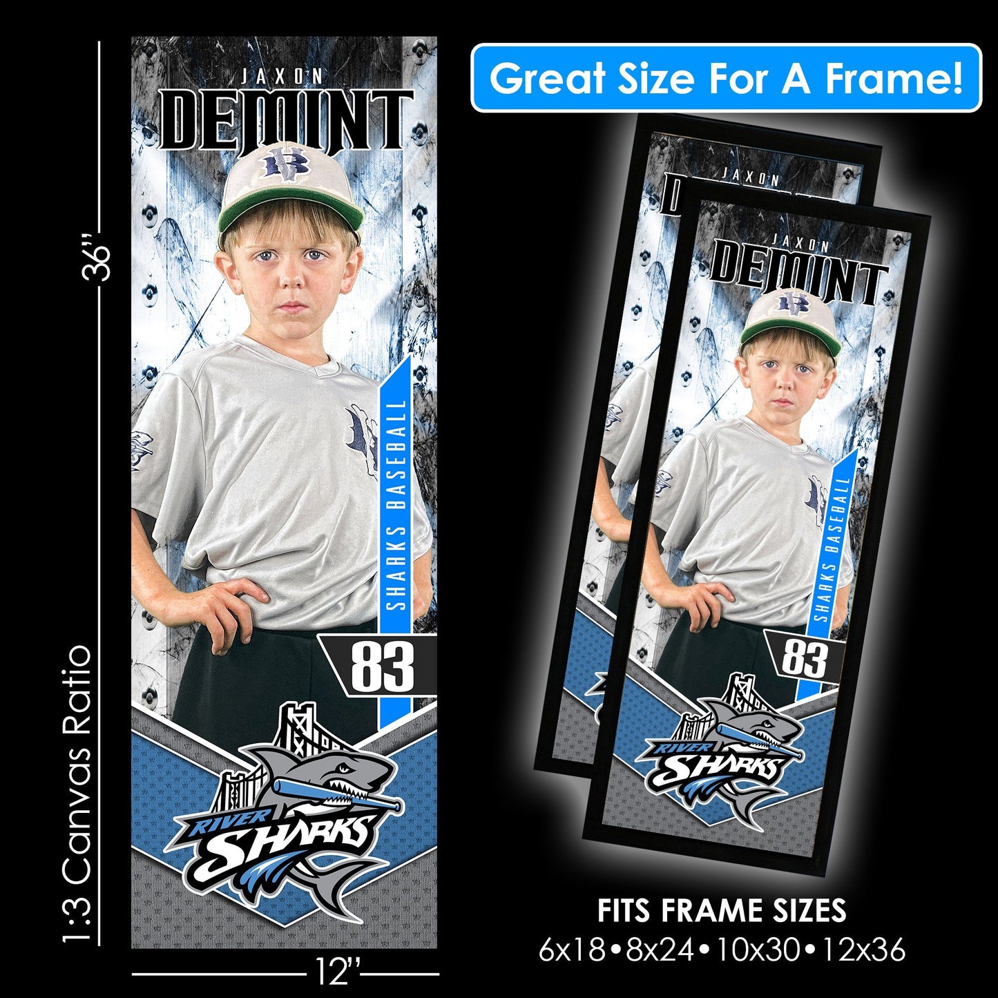 Volume 4 Full Collection - Game Day 1:3 Ratio Player Poster Template Collection-Photoshop Template - PSMGraphix