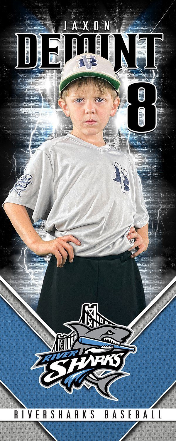 Spark - Player Wall/Locker Banner & Poster Template v.5-Photoshop Template - Photo Solutions