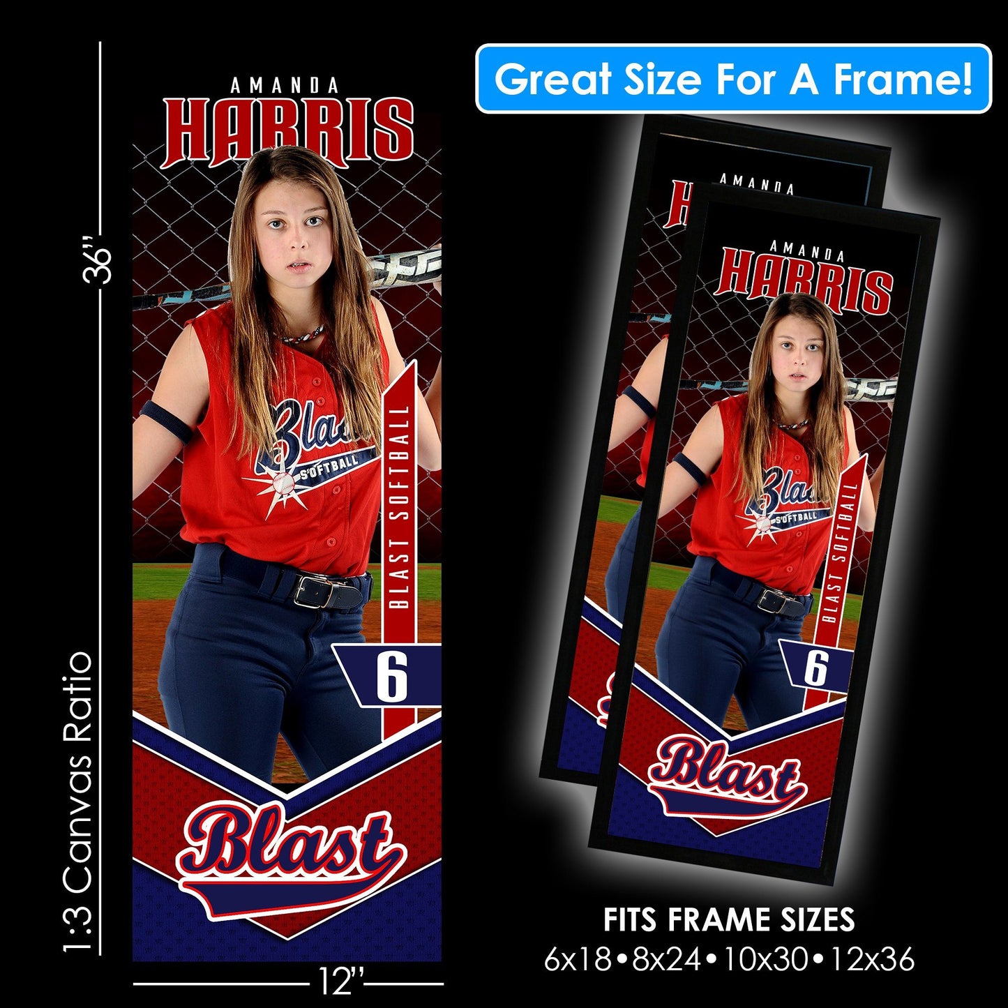 Volume 2 Full Collection - Game Day 1:3 Ratio Player Poster Template Collection-Photoshop Template - PSMGraphix