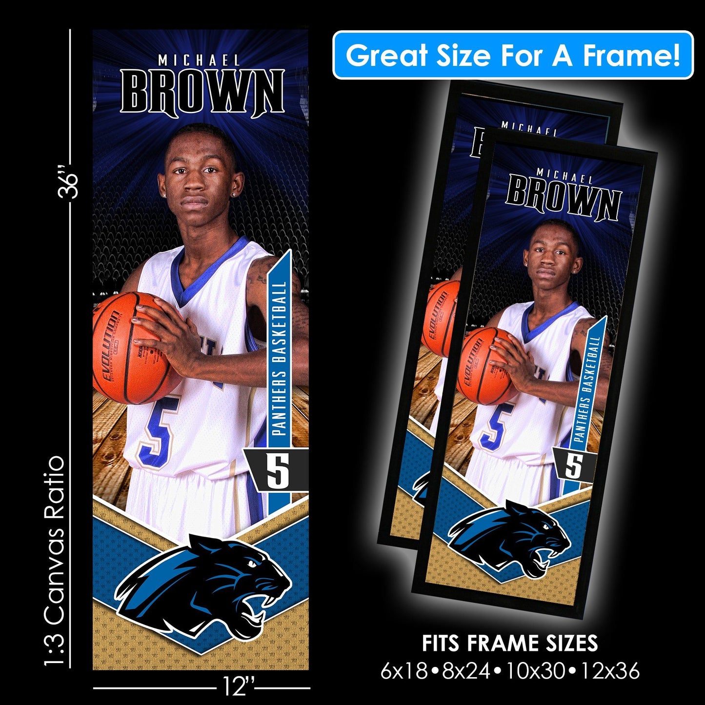 Volume 2 Full Collection - Game Day 1:3 Ratio Player Poster Template Collection-Photoshop Template - PSMGraphix
