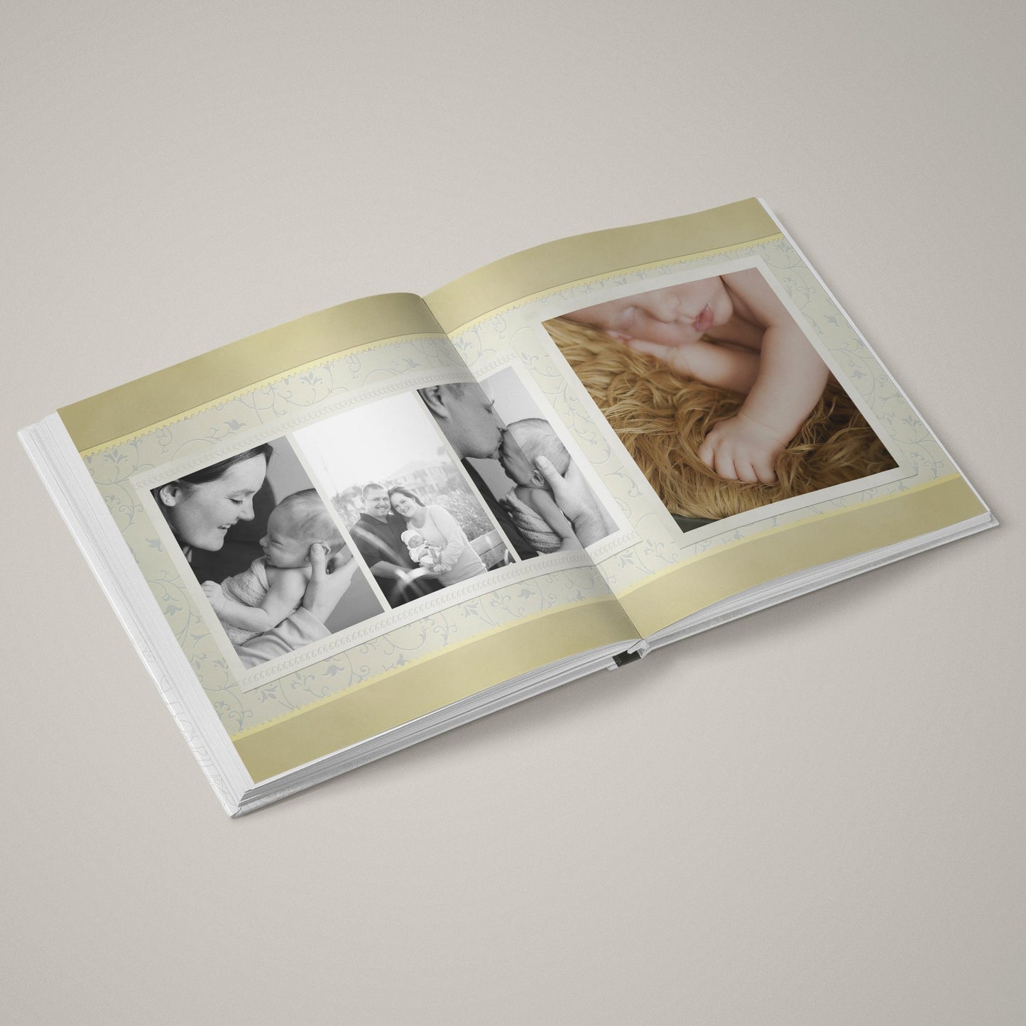 Honey Bee - 12x24 - Album Spreads-Photoshop Template - Graphic Authority
