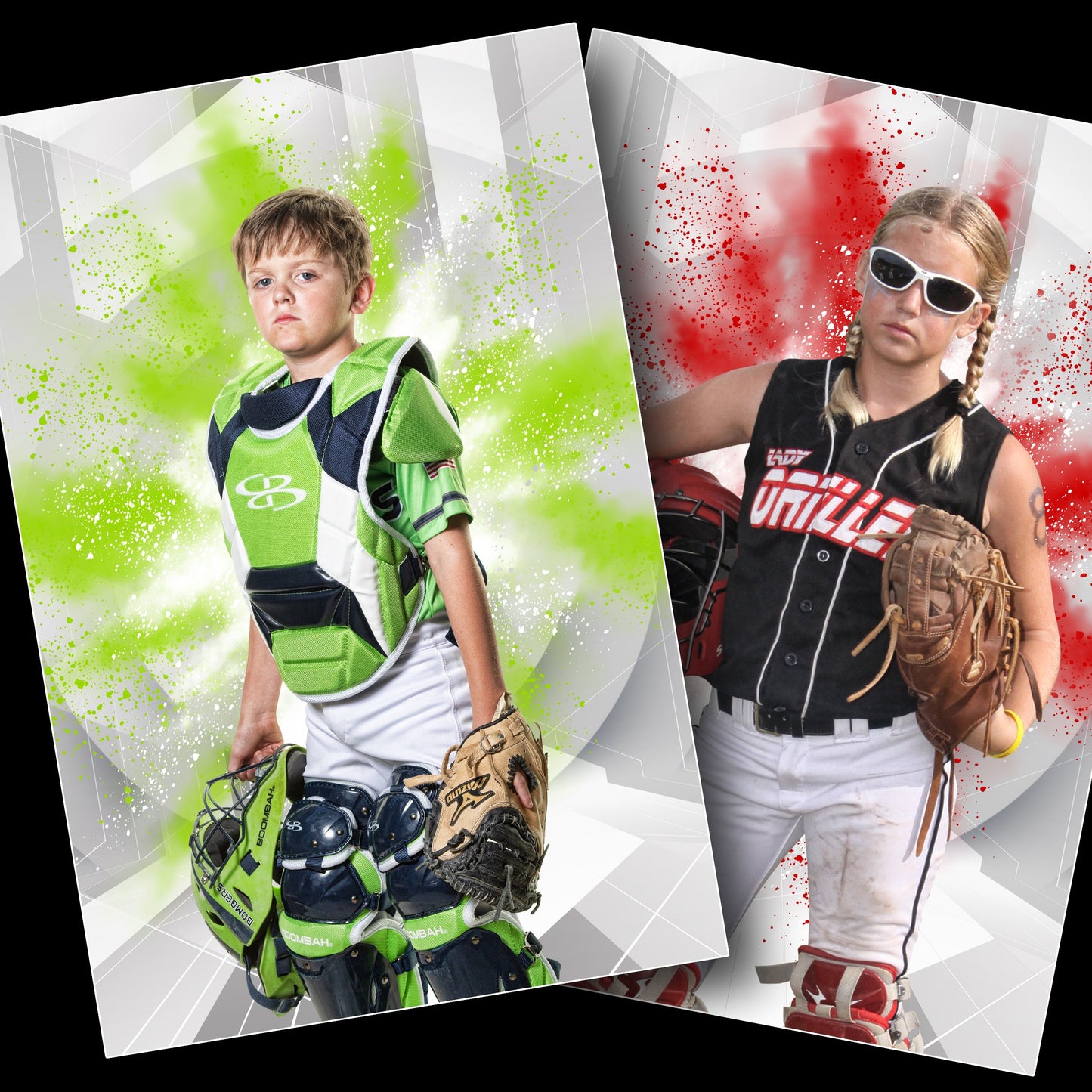 Tech Blast - Cinema Series - Background Replacement-Photoshop Template - PSMGraphix