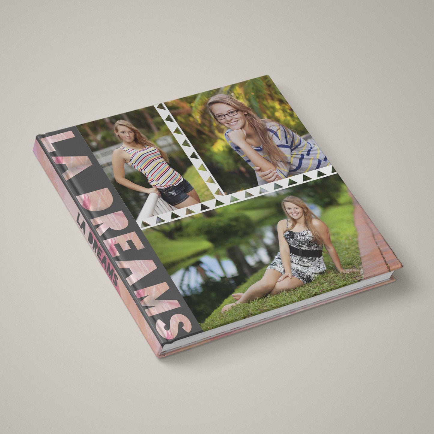 LA Dreams - 12x24 - Album Spreads-Photoshop Template - Graphic Authority