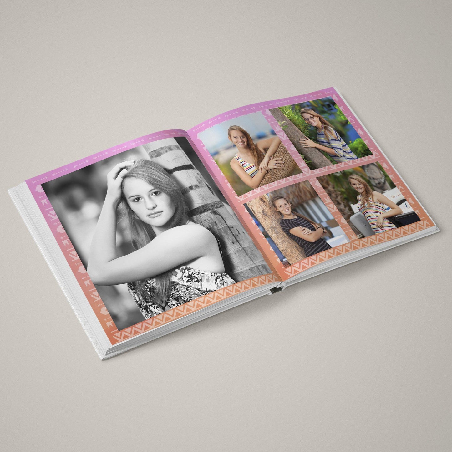 LA Dreams - 12x24 - Album Spreads-Photoshop Template - Graphic Authority