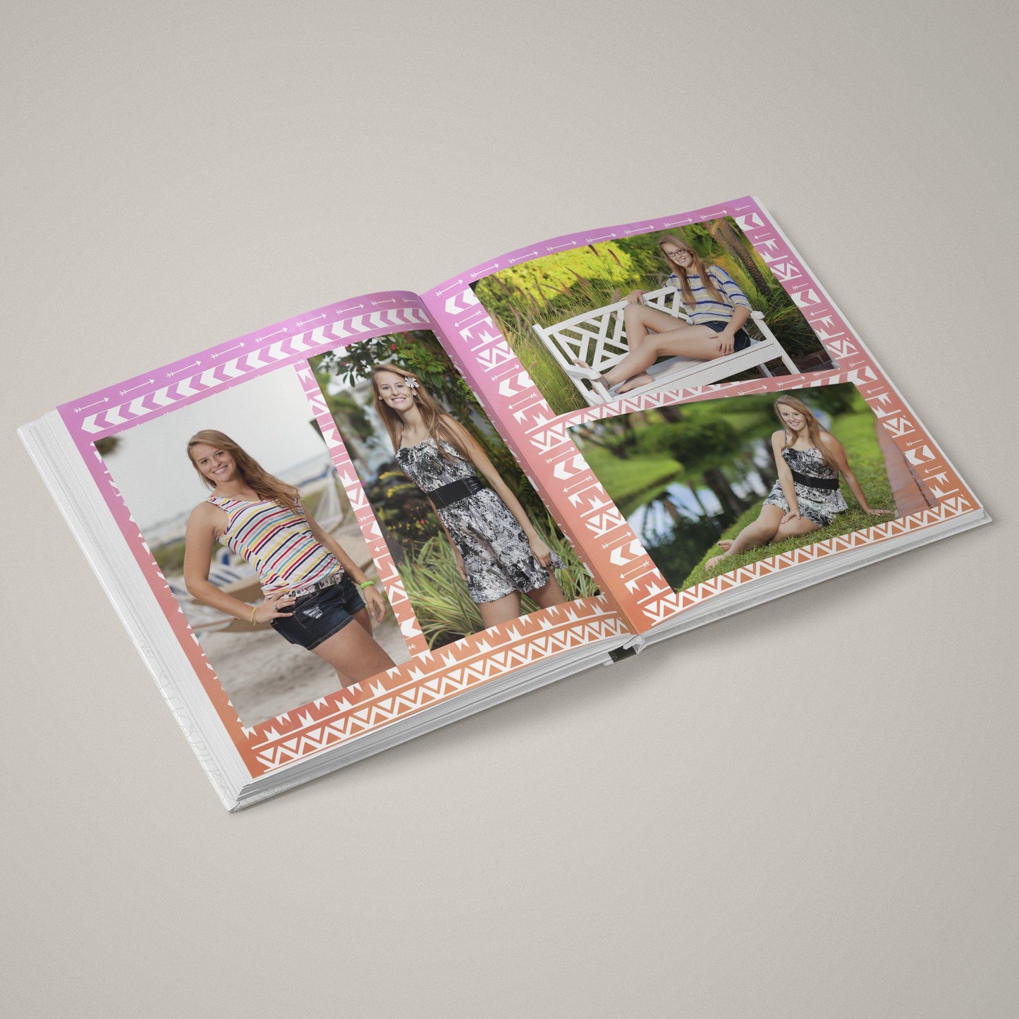 LA Dreams - 12x24 - Album Spreads-Photoshop Template - Graphic Authority