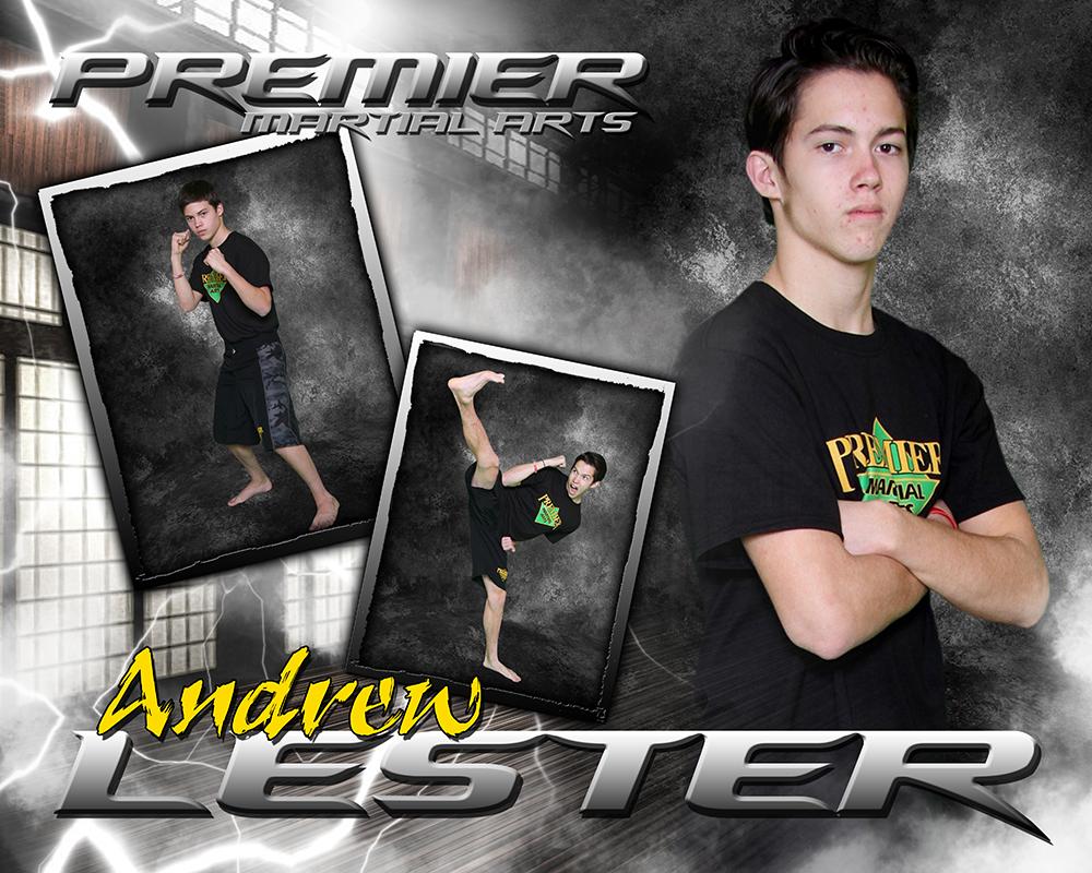 Electric Dojo - Martial Arts Series - Drop In Poster/Banner-Photoshop Template - Photo Solutions