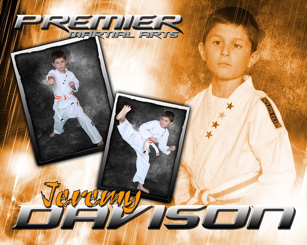 Rain Storm - Martial Arts Series - Drop In Poster/Banner-Photoshop Template - Photo Solutions