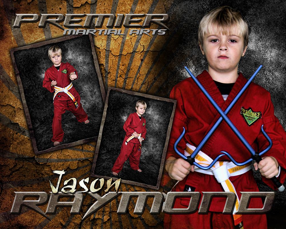 Rising Sun - Martial Arts Series - Drop In Poster/Banner-Photoshop Template - Photo Solutions