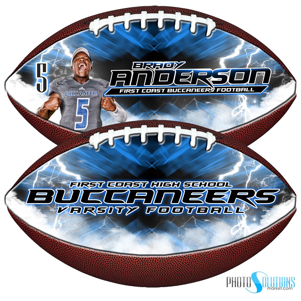 Fusion - Make-A-Ball - Football Template-Photoshop Template - Photo Solutions